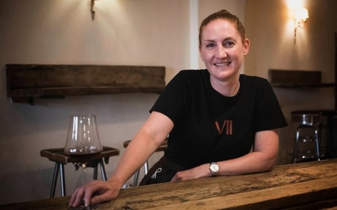 Archivo - Audrey Doré, del restaurante Vii de los Roca, Premio Nacional de Gastronomía a la Mejor Sumiller 2025