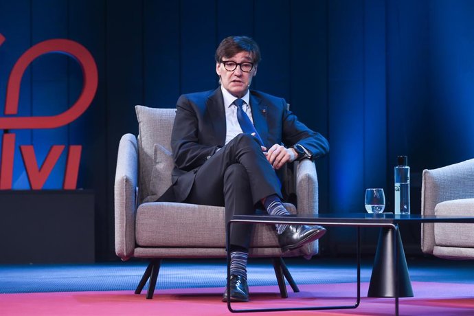 El president de la Generalitat, Salvador Illa