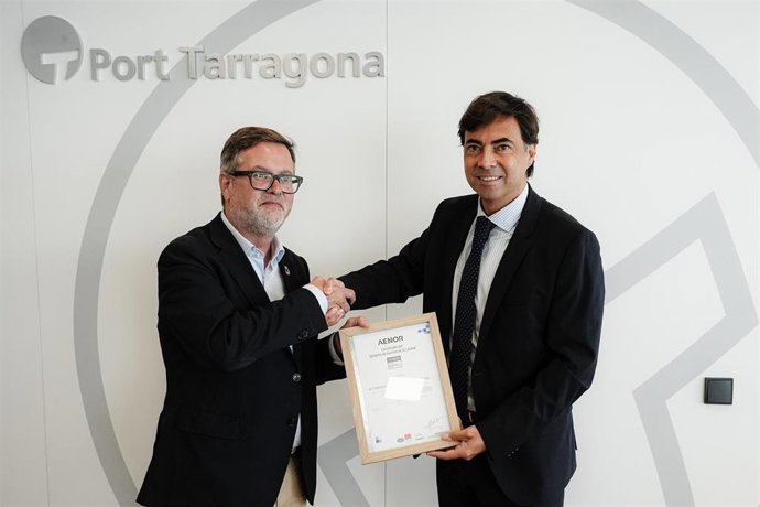 El Port Tarragona recibe la renovación de la certificación ISO 9001 de gestión de calidad