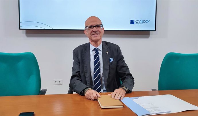 Archivo - El concejal del PSOE en el Ayuntamiento de Oviedo, Jorge García Monsalve.