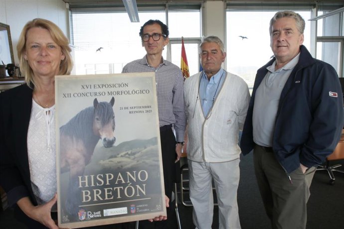 Reinosa reunirá el domingo a 15 ganaderías y 55 ejemplares de raza equina hispano-bretona