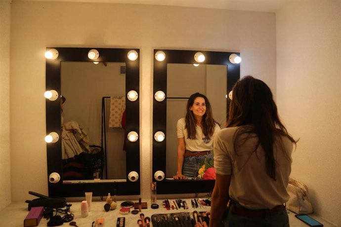 La actriz amateur Cristina San Juan.