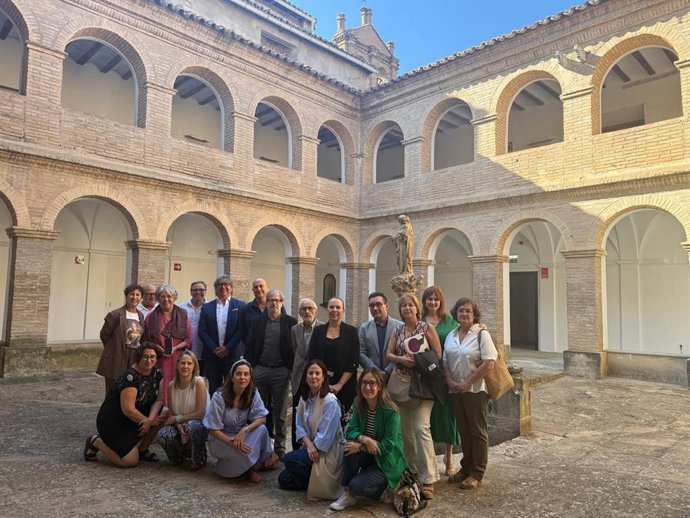 Una treintena de expertos europeos reflexionan en Tarazona sobre el futuro de los conventos rurales .