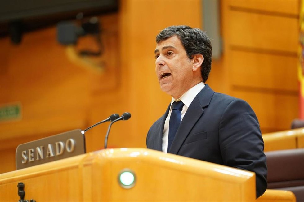 El senador del Partido Popular por la Región de Murcia, José Ramón Díez de Revenga,