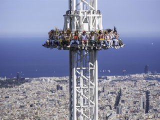 Archivo - El parc d'atraccions del Tibidabo 