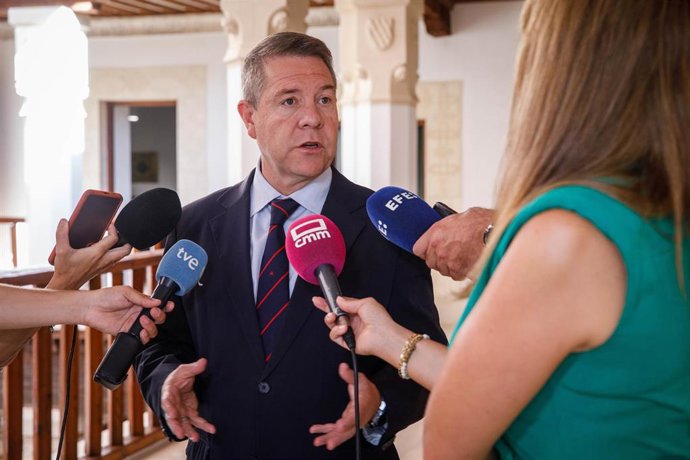 El presidente de Castilla-La Mancha, Emiliano García-Page