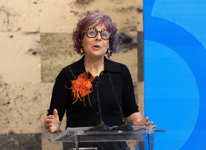 Archivo - La consejera de Cultura, Deporte y Turismo del Gobierno de Navarra, Rebeca Esnaola, en una foto de archivo.