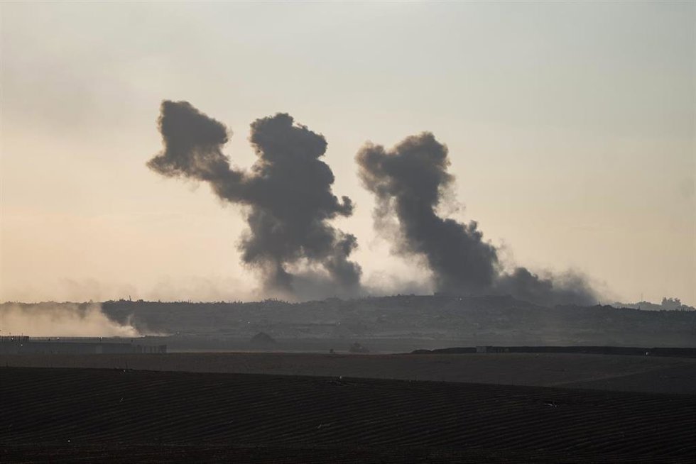 Bombardeos israelíes en la Franja de Gaza
