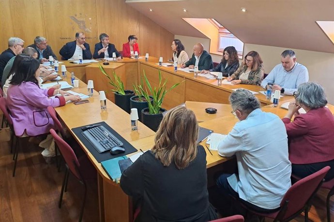 Reunión de la ejecutiva de la Fegamp