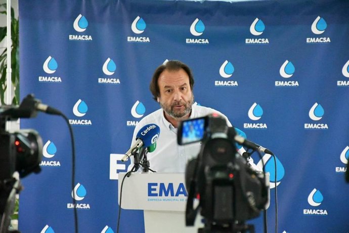 El teniente de alcalde delegado de Sostenibilidad y Medio Ambiente del Ayuntamiento de Córdoba y presidente de la Empresa Municipal de Aguas (Emacsa), Daniel García-Ibarrola.