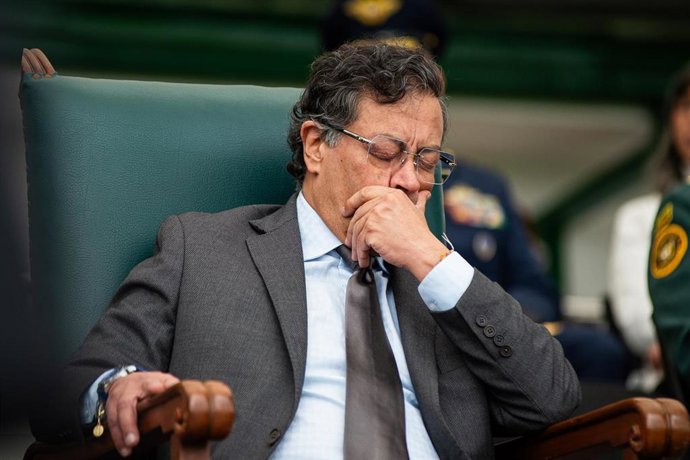 Archivo - El presidente de Colombia, Gustavo Petro.