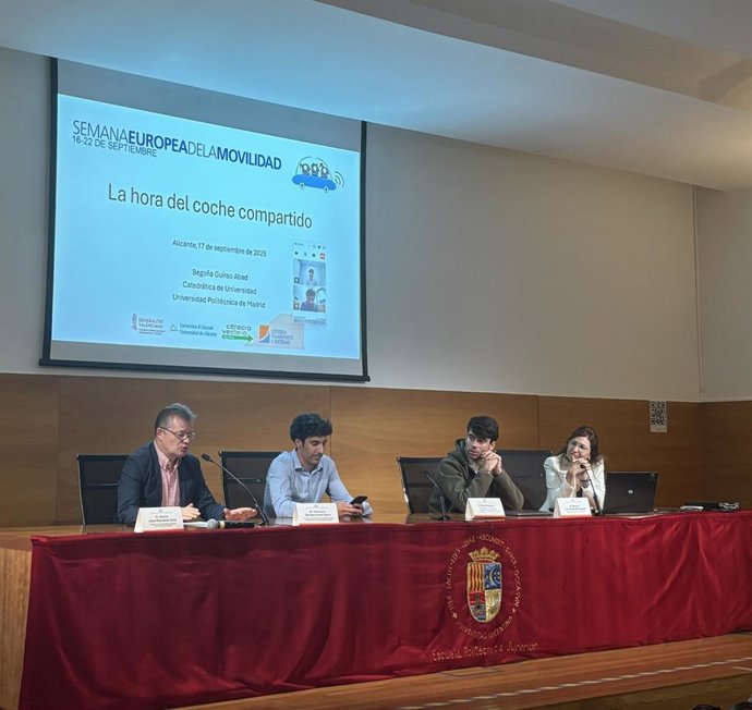 Un estudio revela que más de 9.000 personas comparten coche "de forma habitual" para ir a la UA