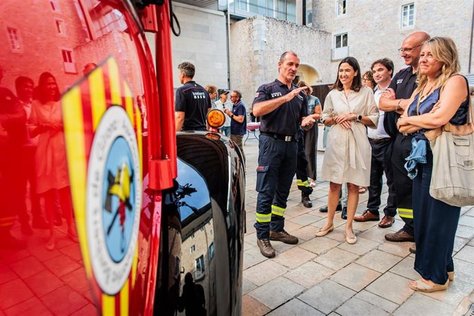 Parlon en la clausura del 180 aniversario de los Bombers de Girona