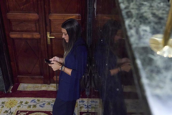 La portaveu de Junts al Congrés, Miriam Nogueras, durant un ple en el Congrés dels Diputats, a 10 de setembre de 2025, a Madrid (Espanya)