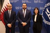 Foto: O.Próximo.- El ministro de Exteriores qatarí acude al TPI para "responder" legalmente al ataque de Israel en Doha