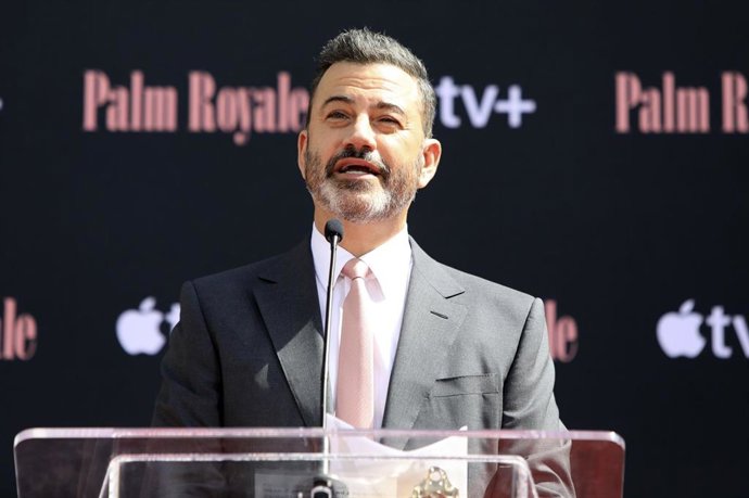 Archivo - El presentador estadounidense de televisión Jimmy Kimmel