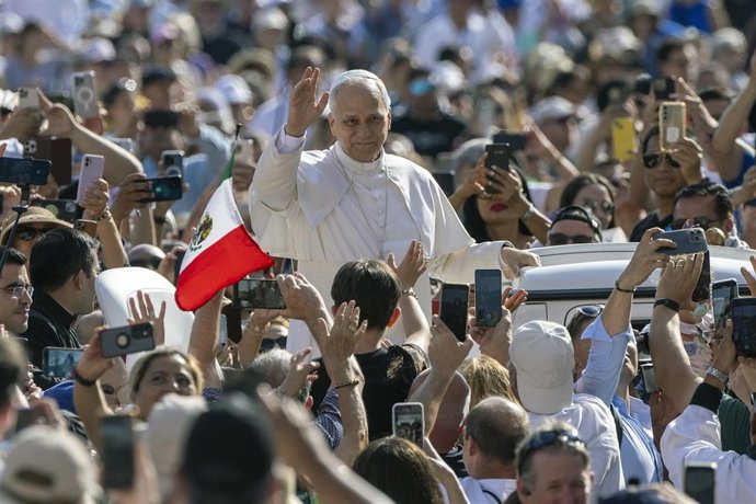 El Papa León XIV en una fotografía de archivo.