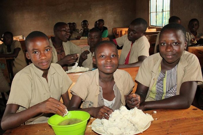 Archivo - Comida escolar