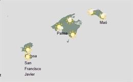 El tiempo hoy, jueves 18 de septiembre, Baleares.