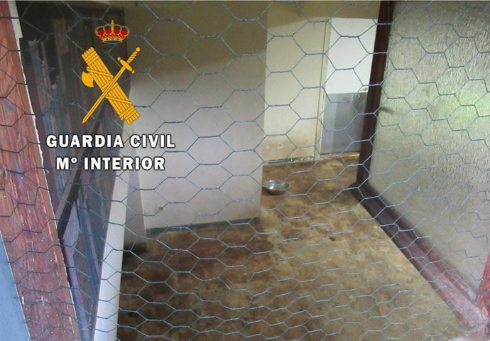 Imagen de la residencia de animales clausurada.