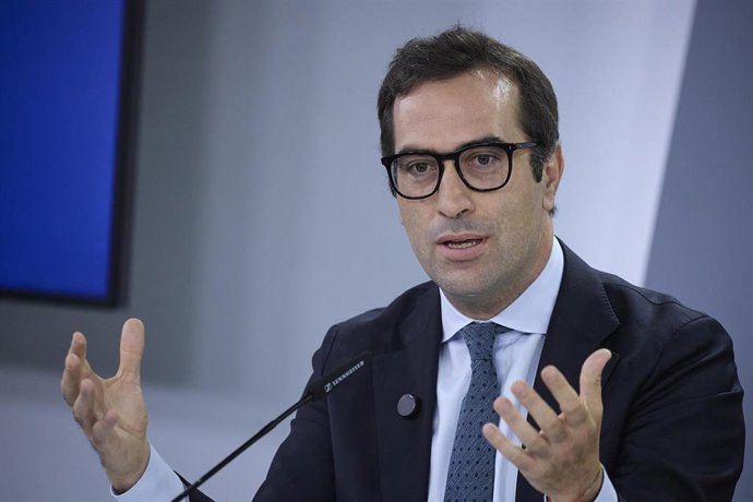 El ministro de Economía, Carlos Cuerpo