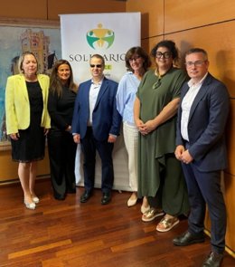 Integrantes del jurado de los Premios Solidarios del Grupo Social ONCE Cantabria