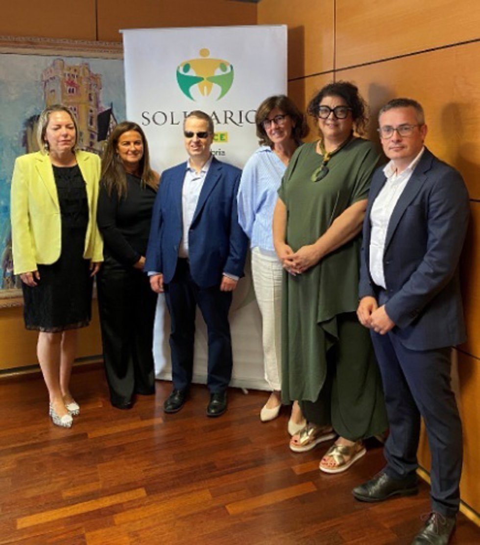 Integrantes del jurado de los Premios Solidarios del Grupo Social ONCE Cantabria