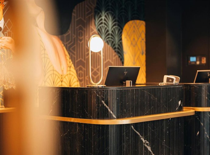 Recepción de un hotel