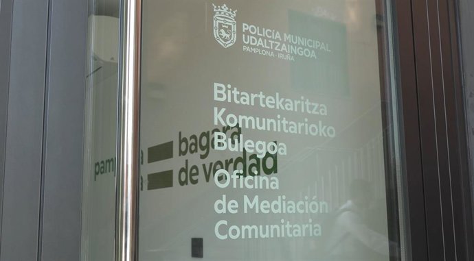 Oficina de Mediación Comunitaria de Policía Municipal de Pamplona.