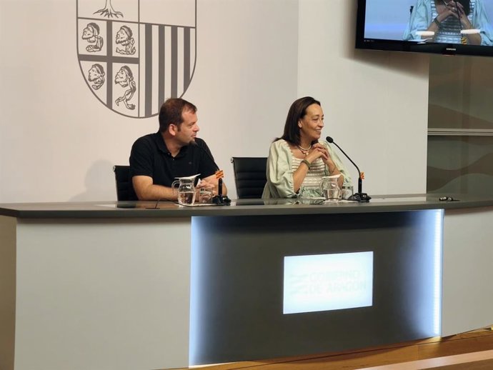 La consejera Carmen Susín, este jueves, en rueda de prensa.