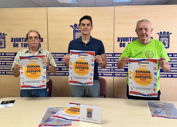 Presentación de la Semana Europea del Deporte de Tarazona.