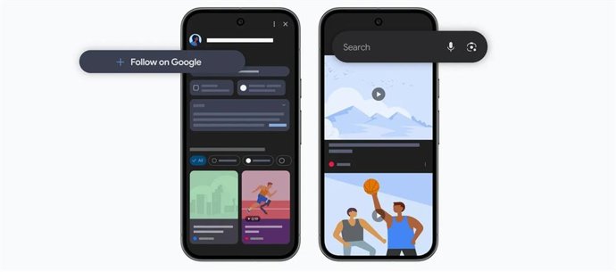 Recurso do Google Discover
