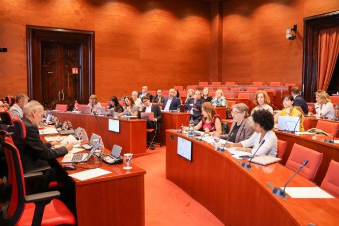 La comisión de la Sindicatura de Comptes de este jueves en el Parlament