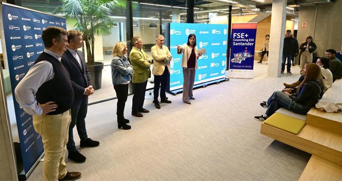 Archivo - Foto de archivo de la apertura de una anterior edición de Coworking Santander