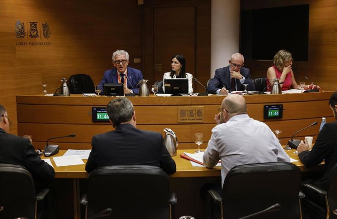 Archivo - Comisión de investigación sobre las causas de las inundaciones causadas por la dana del mes de octubre de 2024 en la Comunitat Valenciana, en les Corts Valencianes