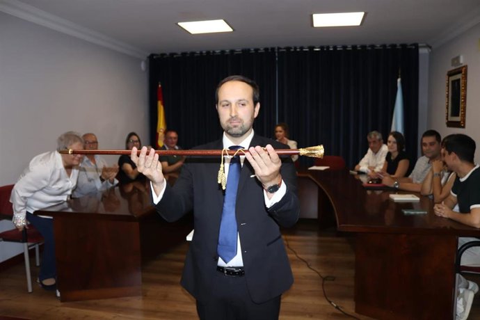 El nuevo alcalde de Lousame, Esteban Ares