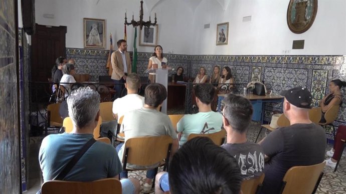 Entrega de diplomas.