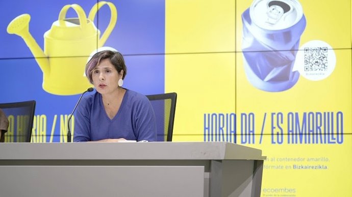 La Diputada De Medio Natural Y Agricultura De Bizkaia, Arantza Atutxa.