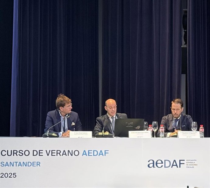 El presidente de la Asociación Española de Asesores Fiscales, AEDAF, Bernardo Bande.