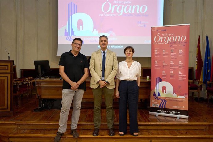 Presentación de la 41ª edición del ciclo Música para Órgano en Navarra