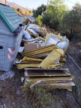 Imagen de los vertidos