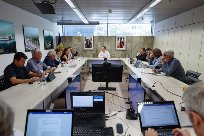 Reunión del pacto de Estado para el acuerdo de asociación entre Andorra y la Unión Europea