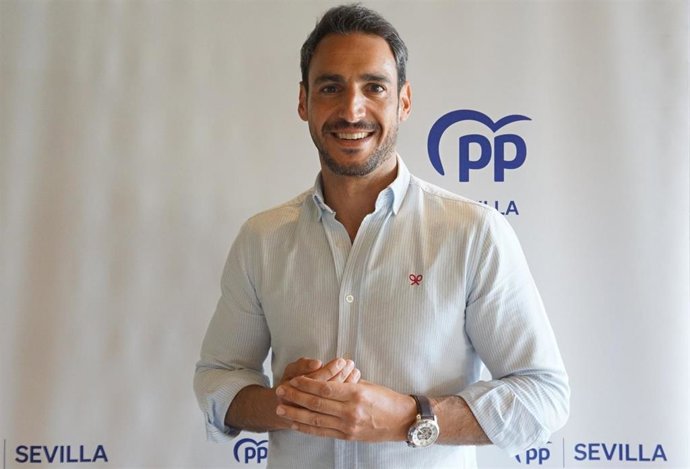 El secretario general del PP de Sevilla, Agustín Aguilera, en foto de archivo.