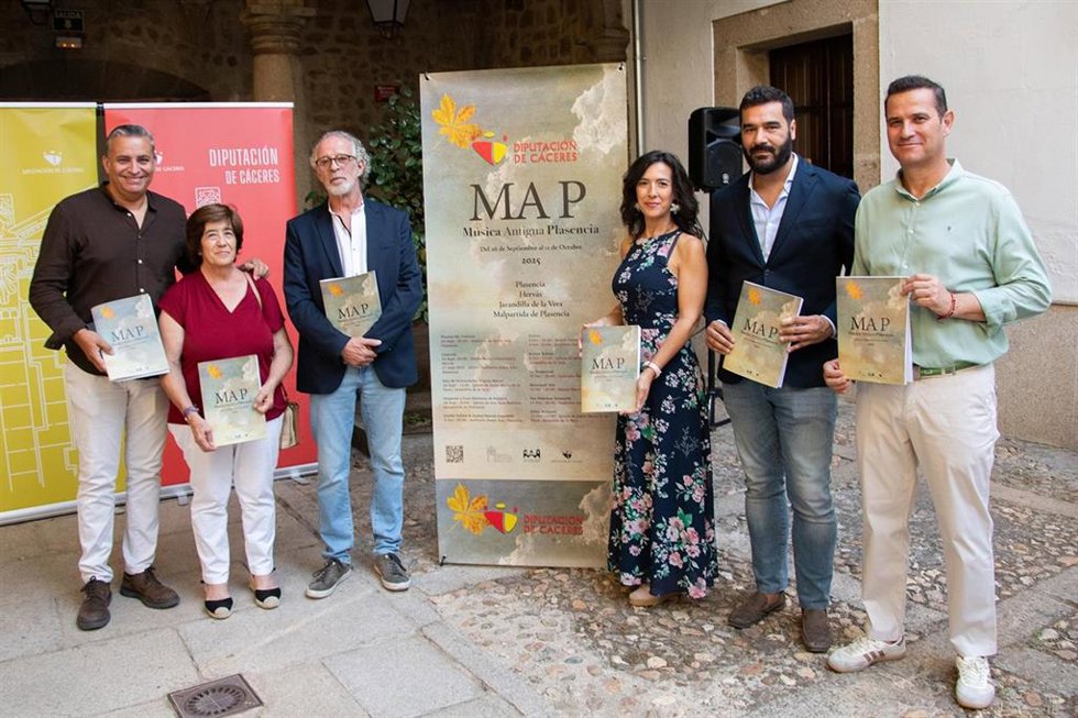 Presentación del II Festival de Música Antigua de Plasencia