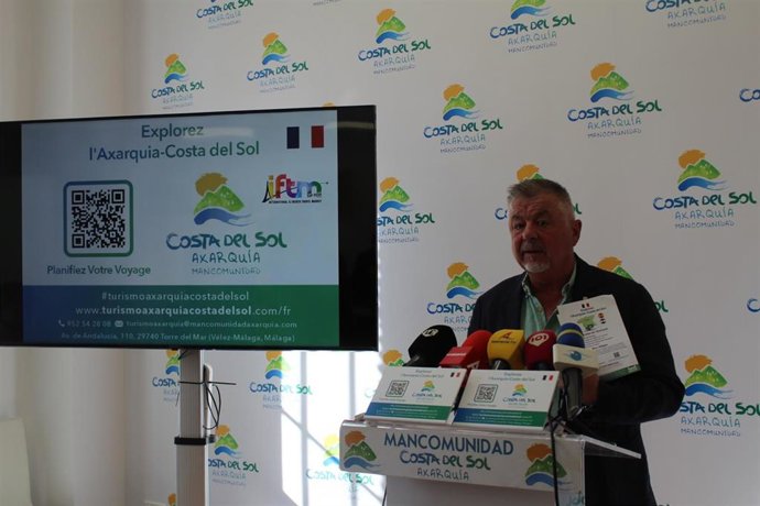 El presidente de Mancomunidad Axarquía, Jorge Martín.