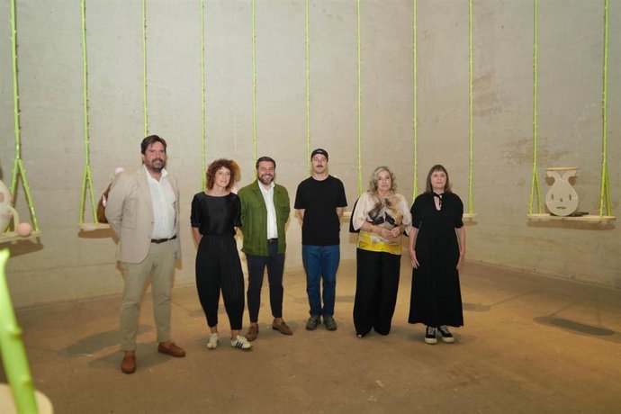 Acto de presentación de las exposiciones que ocuparán los espacios de la Fundació Pilar y Joan Miró de Palma con motivo de la Nit de l'Art.