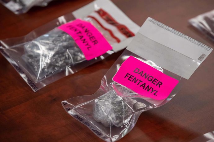 Archivo - Arquivo - Droga de fentanil apreendida