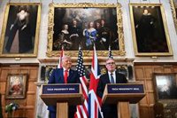 Trump admite su "discrepancia" con Starmer sobre el reconocimiento del Estado palestino