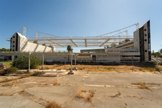 Archivo - Exterior del auditorio Rocío Jurado, en la Isla de la Cartuja, en una foto de archivo.