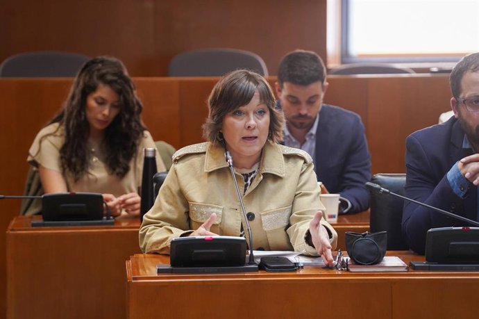 La diputada del PSOE en las Cortes de Aragón Carmen Soler.